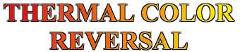 Thermal Color Reversal Insulators