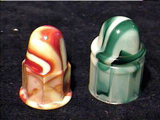 Westite & Akro Agate ashtrays